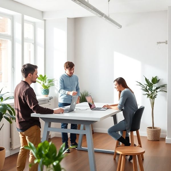 Tim inženjera u zagrebačkom coworking uredu